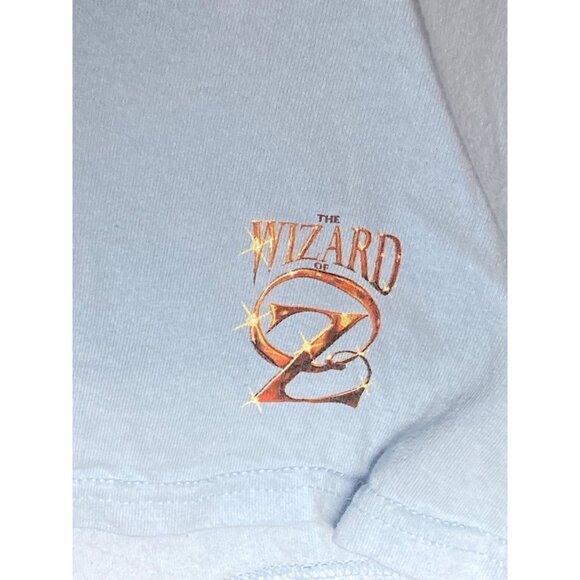 Gildan Wizard of Oz ARE YOU A GOOD WITCH OR BAD Fitted T Shirt Soft Blue XL Ruby - Picture 3 of 5
